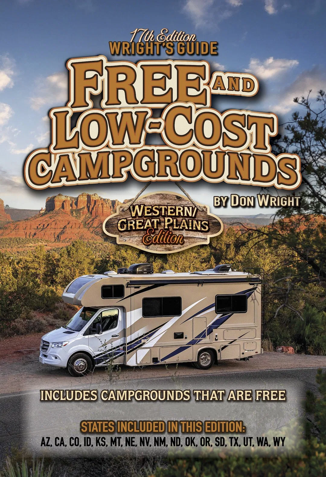 GTFCW17 – COTTAGE PUB Manual, Softcover Book Wright's Guide: Free And Low-Cost Campgrounds English Paper Format 6 Inc...